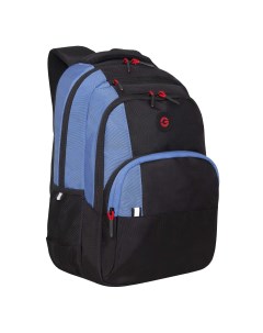 Рюкзак RU 330 1 4 черный голубой Grizzly