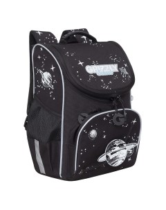 Рюкзак школьный с мешком RAm 385 4 1 черный Grizzly