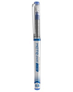 Ручка роллер EQ400 BL син черн линия 0 5мм 12 шт в упаковке 6921734903808 Deli