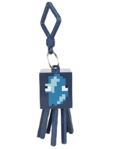 Брелок Майнкрафт осьминог Minecraft Squid пластик 7 5 см Starfriend