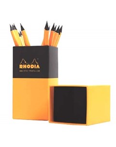 Rhodia 25 карандашей в коробке подставке Nobrand