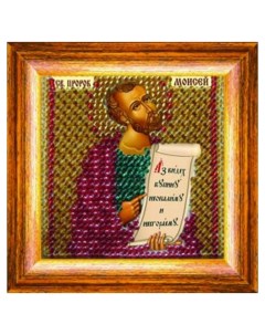 Набор для вышивания икона пророк Моисей 6 5х6 5 см Вышивальная мозаика