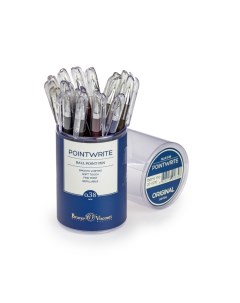 Ручка шариковая PointWrite Original 20 0210 синяя 0 38 мм 1 шт Bruno visconti