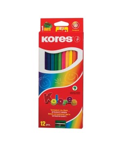 Набор цветных карандашей Kromas 12 цветов Kores