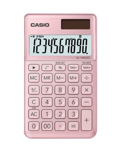 Калькулятор карманный SL 1000SC PINK Casio