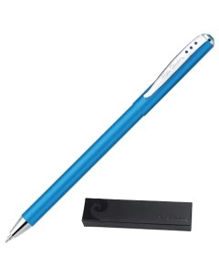 Шариковая ручка Actuel Цвет голубой металлик Упаковка Р1 Pierre cardin