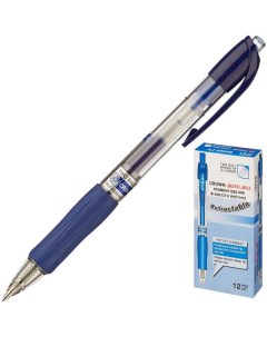 Ручка гелевая Crown CEO Jell AJ 5000R синяя 0 7 мм 1 шт Malungma
