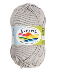 Пряжа Misty 16 светло серый Alpina