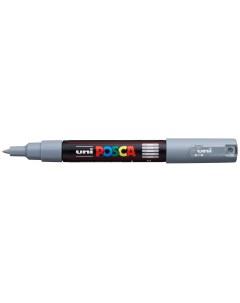 Маркер Uni POSCA PC 1M 0 7мм овальный серый grey 37 Uni mitsubishi pencil