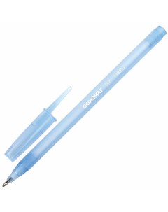 Набор из 100 шт Ручка шариковая i STICK синяя пишущий узел 0 7 мм Офисмаг