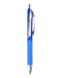 Гелевая ручка автоматическая 0 7мм Bizner Bosger синяя Flexoffice