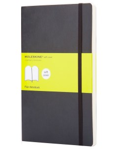 Блокнот Classic Soft Large Черный без разлиновки Moleskine