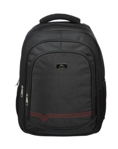 Рюкзак детский для старшеклассников черный 457х330х140 мм Комус