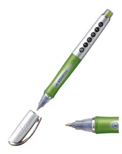 Ручка роллер bionic 2007 0 3 мм зеленые чернила Stabilo