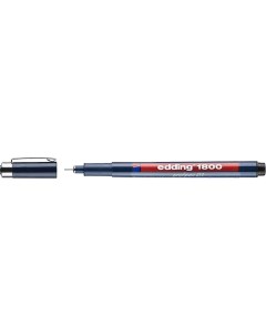 Ручка капиллярная 1800 для черчения круглый наконечник 0 1 0 5 мм Edding