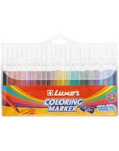 Набор фломастеров Coloring арт 233887 24 цв х 3 упак Luxor