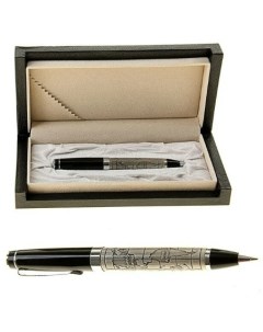 Шариковая ручка подарочная в кожзам футляре Карта Calligrata