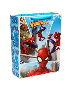 Пакет подарочный Человек паук 31х40х11 5 см Marvel