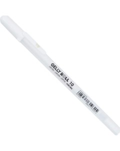 Ручка гелевая Gelly Roll XPGB10 50 белая 1 мм 1 шт Sakura