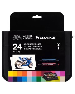 Набор маркеров W N 0290030 Promarker Student designer 24 цвета в пенале Winsor & newton