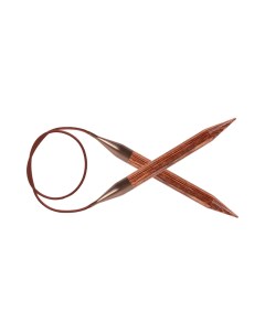Спицы для вязания чулочные деревянные Ginger 80см 9мм арт 31097 Knit pro