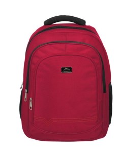 Рюкзак детский для старшеклассников бордовый 457х330х140 мм Комус