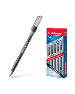 Ручка гелевая G Ice 39004 черная 0 4 мм 1 шт Erich krause