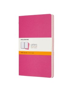 Блокнот Cahier journal 80стр в линейку розовый неон ch016d17 Moleskine