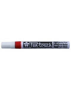 Маркер декоративный Pen Touch 2 0 мм красный Sakura