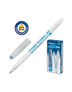 Ручка шариковая масляная Global 21 3494034 синяя 0 5 мм 1 шт Pensan