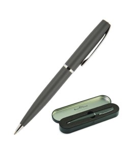 Ручка шариковая автоматическая футляр Sienna 1мм серый корпус 20 0223 01 Bruno visconti