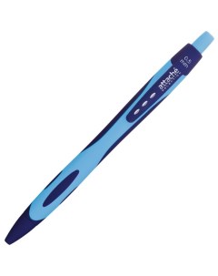 Ручка шариковая Selection Sporty Color Zone 737062 синяя 1 мм 1 шт Attache