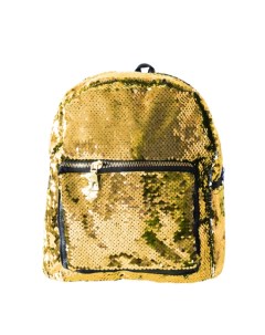 Золотой рюкзак с пайетками Nobrand