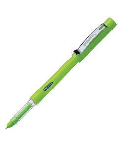 Набор перьевая ручка NEON два картриджа пластик зеленая H6105 green Hauser