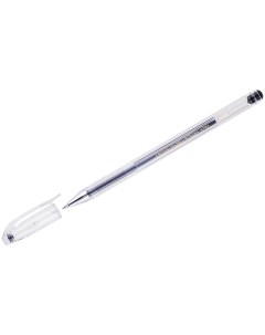 Ручка гелевая HJR 500B черная 0 7 мм 1 шт Crown