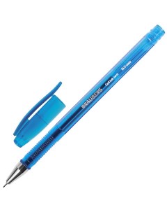 Ручка гелевая Income синяя 141516 24 шт Brauberg