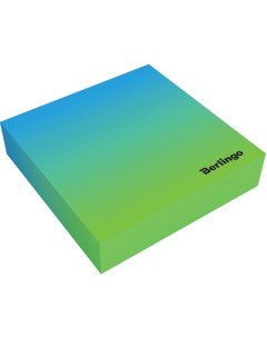 Блок для записи Radiance 8 5x8 5x2 см голубой зеленый 200 листов Berlingo