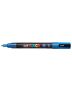 Маркер Uni POSCA PC 3ML 0 9 1 3мм овальный с блестками синий с блестками blue 33 Uni mitsubishi pencil