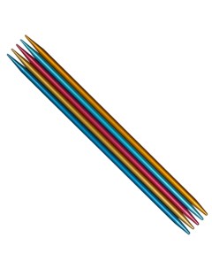 Спицы для вязания чулочные сверхлегкие Colibri 8 мм 23 см 5 шт 204 7 8 23 Addi