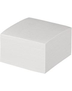 Блок для записей запасной 90x90x50 мм белый плотность 65 г кв м 1179440 Attache