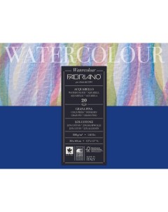 Альбом для акварели Watercolour Studio 30x40 см 20 листов 300 г м2 среднее зерно Fabriano