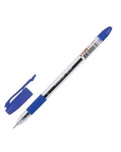 Ручка шариковая Manager 142978 синяя 0 35 мм 12 штук Staff