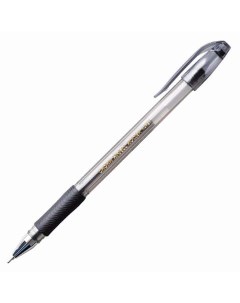Ручка гелевая Hi Jell Needle Grip 143064 черная 0 5 мм 12 штук Crown