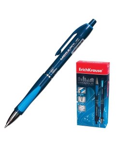 Ручка шариковая Megapolis Concept 141259 синяя 0 35 мм 12 штук Erich krause