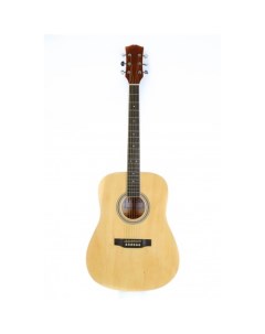 Акустическая гитара с анкером глянцевая Натур цвет Липа 41 дюйм FAW 701 BR Fabio