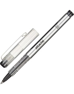 Ручка роллер Selection Turbo 0 7мм черный цвет чернил пластик Attache