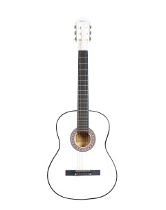 Классическая гитара с анкером глянцевая Белая Липа 4 4 39 дюйм BC3905 WH Belucci