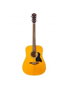 Акустическая гитара с анкером глянцевая Натур цвет Ель 41 дюйм FW220 N Fabio