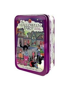 Мини карты Таро Хэллоуина Halloween Tarot U.s. games systems