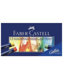 Пастель масляная художественная Oil Pastels 12 цветов круглое сечение Faber-castell